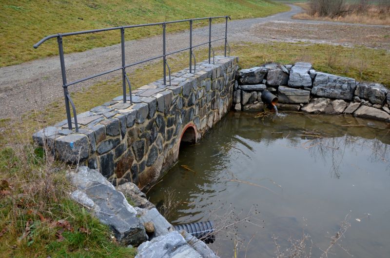 Metal Culvert in Use