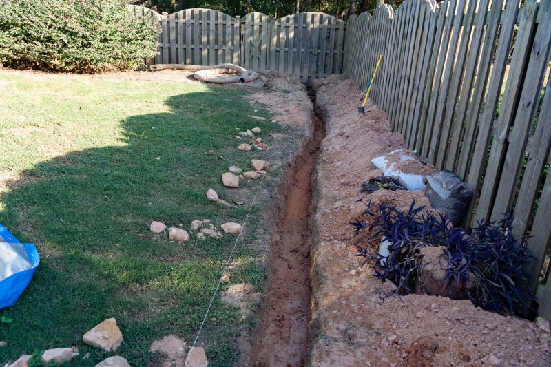 Drainage installation